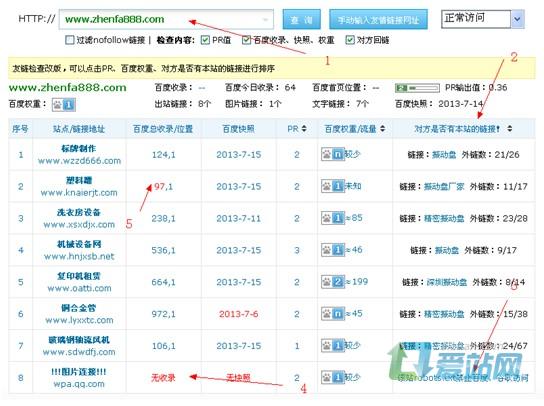 阳信友情链接检查工具的使用